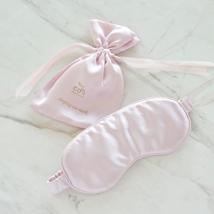 Bịt mắt ngủ lụa 1 size Paradise Pink